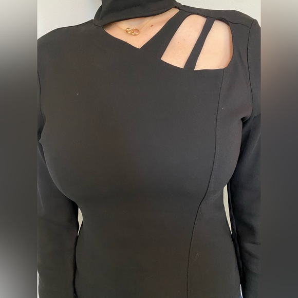 ZARA fancy black top/ blouse - Picture 3 of 6